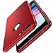 CASEKOO iPhone 8 Plus Case Slim Fit Ultra Thin Case Hard Sleek Protective [Scratch Resistant] Matte Finish Great Grip Cover Compatible with iPhone 8 Plus [Shell Series]-Lava Red