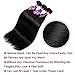 Mornice Hair 10A Brazilian Straight Hair Bundles, Human Hair Extensions 100% Unprocessed Natural Color 100g/pc