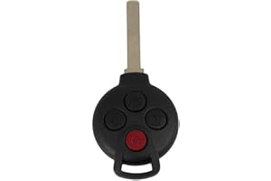 uxcell New Replacement Keyless Remote Car Key KR55WK45144 315Mhz PCF7941 Chip for Smart Fortwo 2008-2015