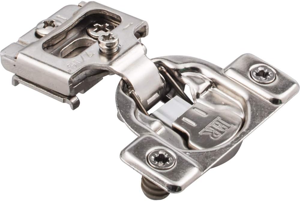 1 X Compact SoftClose Door Hinge 7/16" Overlay with dowels