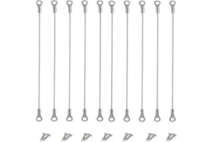 TSURPCAO Cabinet Door Restraint,Door Opening Angle Protector Cabinet Hinge Limiter,10pcs (20cm/8inch)