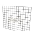 Only Garment Racks #5612WHITE (Pack of 6) White Wire Baskets for Grid wall, Slat wall or Pegboard - Merchandiser Baskets, White Wire Basket 12