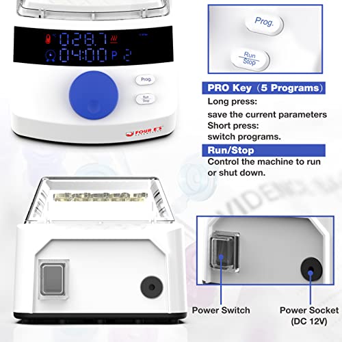Four E's Scientific Mini Dry Bath Incubator with 15 x 1.5ml Heating