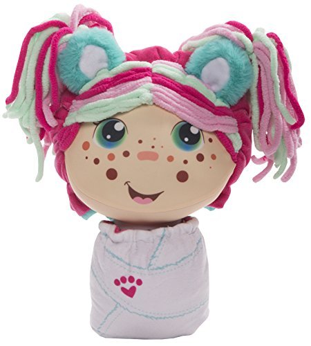 HealthandOutdoors Flip Zee Girls Zoey Snuggly Bear Sweet and Cuddly 2-in-1 Plush Doll