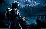 Halo 1 2 3 4 5 poster 40 inch x 24 inch / 21 inch x 13 inch