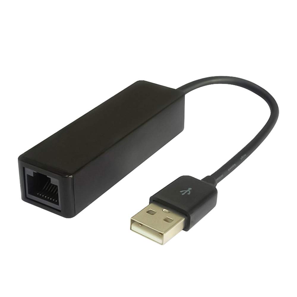 PremiumCord USB to Ethernet RJ45 Adapter, USB 2.0 Type A to Ethernet, 100 Mbps, Network, Colour Black, kuethernet2