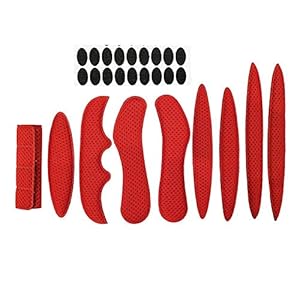 Fietshelm pad, universele set van schuimrubber, zacht, schokbestendig, gevoerd, klittenbandsluiting, helm, Eva spons…