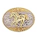 Running Horse Belt Buckle,Western Cowboy Rodeo Belt Buckles for Men and Women