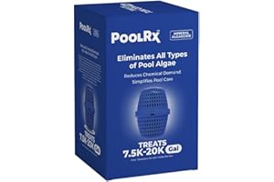 PoolRx Pool Unit #101001 6 Month Algaecide Blue Treats 7.5k-20k gallons, Single