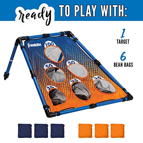 Franklin Sports 6 Hole Bean Bag Toss - Indoor + Outdoor Bean Bag Toss Set with (6) Bags Included - Bean Bag Toss for… - Image 3