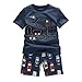 Little Boys Summer Pajamas B.GKAKA The Moving Cars Short Sleepwear for Kids