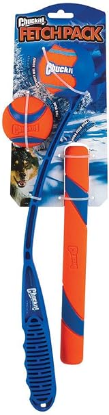 Chuckit! Fetch Pack Dog Toy Launcher Ultra Fetch Ball Stick 18 M