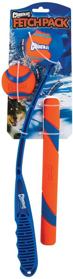 Chuckit! Fetch Pack Dog Toy Launcher Ultra Fetch Ball Stick 18 M