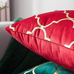 TAOSON Pack of 2,Moroccan Quatrefoil Geometric
