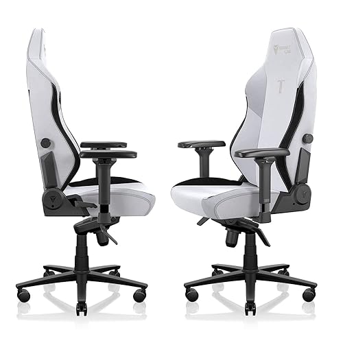 Secretlab Titan Evo Arctic White Gaming Chair Reclining