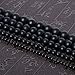 JarTc New 5A Quality Black Matte Onyx Agate Round Natural Stone Beads For Jewelry DIY Bracelet (10mm)
