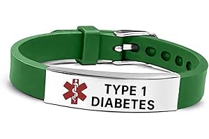 RENYILIN Stainless steel Medical ID bracelet Eco-friendly silicone bracelet adjustable medical alert ID emergency first aid jewelry