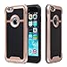 iPhone 7 Case (Rose Gold) Shock Drop Protection True Fit Shock Absorbing Hybrid Cover PC+TPU