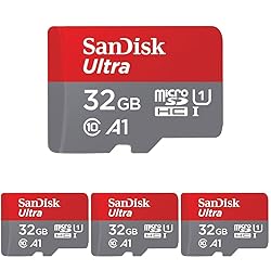 SanDisk 32GB Ultra microSDHC UHS-I Memory Card with