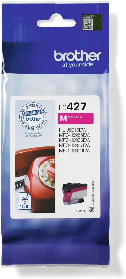 Brother LC-427M Magenta Inkjet Cartridge Standard Yield