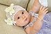 6 Pack Baby Hat - Baby Girl Shower Gifts - Perfect for Newborns, and Twins - Baby Photo Prop - Newborn Photography - Baby Clothes(light pink, dark pink, white, blue, and purple)