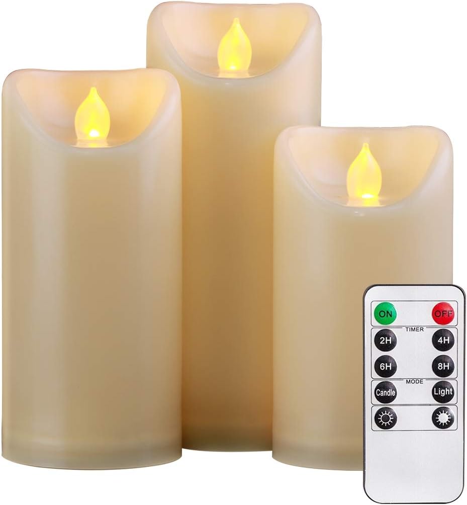 fake light up candles