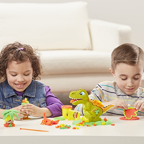 Play-Doh Rex der Dinosaurier, Knete für fantasievolles und kreatives Spielen – Bild 4