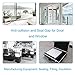 Window Foam Seal Tape 1/2Inch Wide X 1/2Inch Thick, High Density Self Adhesive Weather Stripping Insulation Door Foam Tape,10 Feet Long