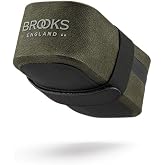 Brooks England Scape Saddle Pocket Bag, Cycling and Gravel Bag, Mud Green, One Size