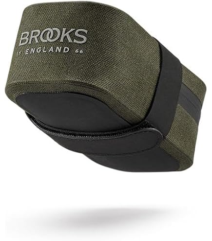 Brooks England Scape Handlebar Pouch Mud Green, Cycling and Gravel