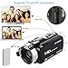 Video Camera Camcorder,ACTITOP 1080P FHD Camcorder 24.0MP 16X Digital Zoom Vlogging Camera for YouTube with Microphone, Remote Controller and 2 Batteries