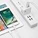 iXCC UL Certified 2 Port Wall Charger, 24W/4.8A Optimal Dual USB Charging Port Universal Charger Adapter for iPhone 7 / 6s Plus, iPad Air Mini 3, Galaxy S Note Series, LG, etc - White