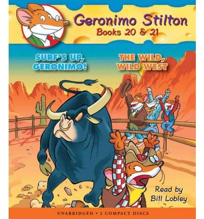 Geronimo Stilton, Books 20 & 21: Surf's Up, Geronimo!/The Wild, Wild West (Geronimo Stilton (Audio)) (CD-Audio) - Common