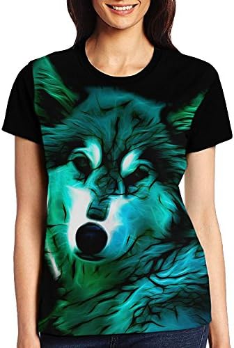 Wolf Not A Huskie O-Neck Tee Shirt Fashion Short Sleeve Tops Summer