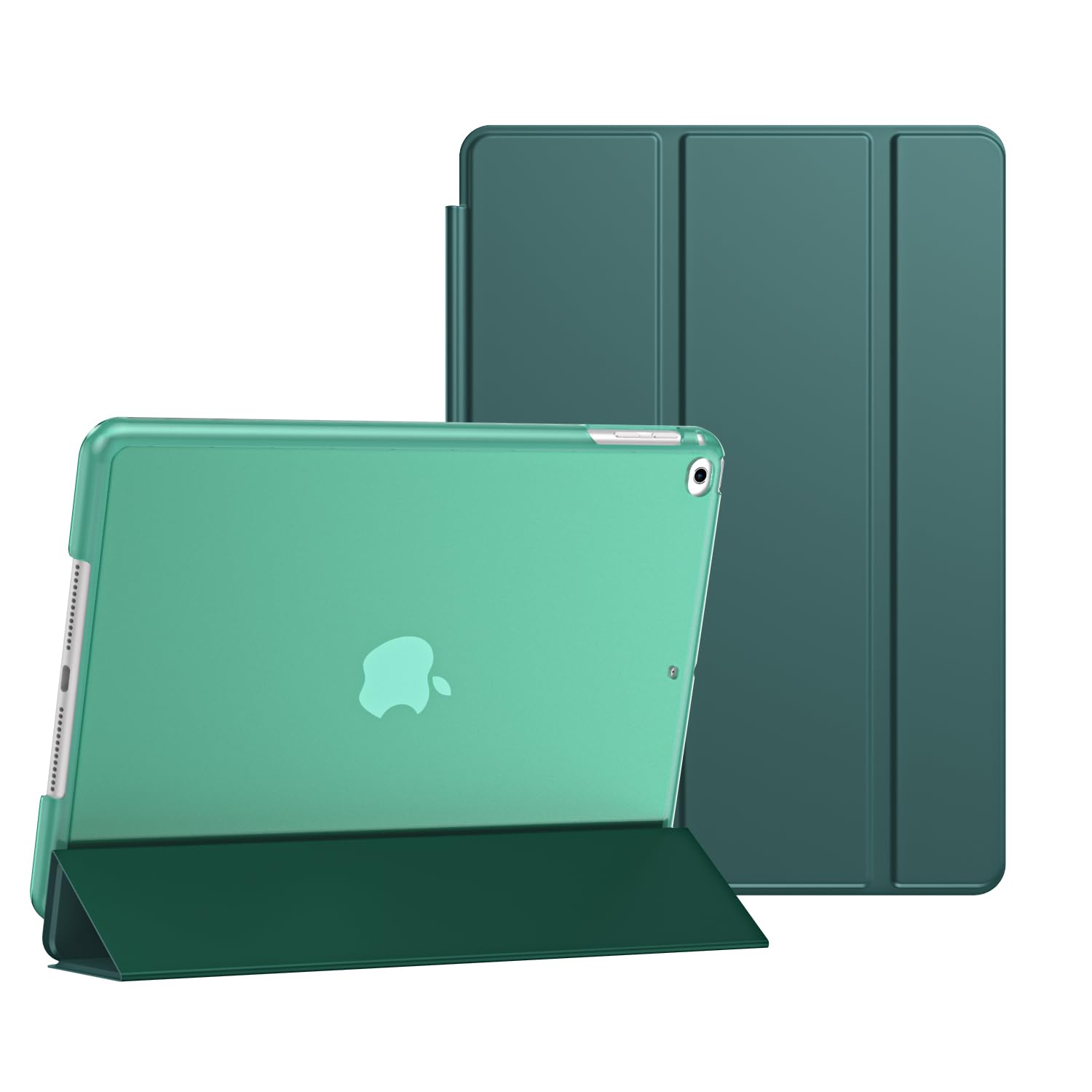 Case For Apple iPad Mini 4th Generation (2015) and For Apple iPad Mini 5th Generation (2019) Smart Magnetic Stand Cover with Auto Wake/Sleep (Emerald Green)
