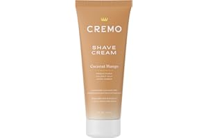 Cremo Cremo Coconut Mango Moisturizing Shave Cream, Astonishingly Superior Ultra-Slick Shaving Cream for Women Fights Nicks, Cuts and Razor Burn, 6 Fl Oz