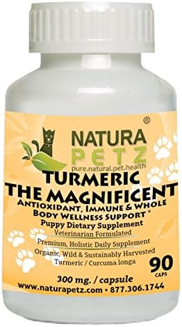 Natura Petz Organics Turmeric The Magnificent Antioxidant, Immune &amp; Whole Body Wellness Support Puppy Formula