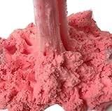 Dirance Fluffy Slime Jumbo Floam Butter Slime Stress Relief No Borax Sludge Toy Colorful Mixing Cloud Clay Toy for Kids (Red)