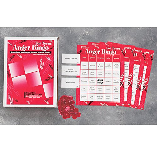 Anger Bingo for Teens: An Engaging and Educational Game About Anger and Ways to Manage It