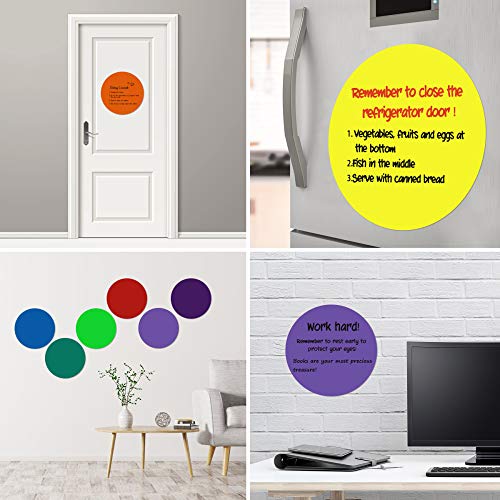 Dry Erase Circles Whiteboard Marker 11 inch Colorful Dry Erase Dots for