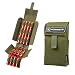 Kosibate 25 Round Shotgun Shotshell Reload Holder Molle Pouch for 12 Gauge/20G(Green)