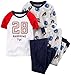 Carter's Baby Boys' 4 Piece Sports Tee PJ Set (Baby)