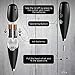 Milk Frother - Coconut Almond Soy Milk Frother Handheld – Electric Coffee Frother Whisk - Latte Cappuccino Frother Wand – Matcha Milk Foam Maker - Best Coffee Mixer - Free eBook & Extra Whisk