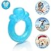 ShangjingMeixie Cute Dog Water Toys Paw Donut Design Dog Cooling Toy Pet Chew Toy Ideal Puppy Teething Freezing Toy in Summer for Small and Medium Dogs