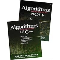 Bundle of Algorithms in C++, Parts 1-5: Fundamentals, Data Structures, Sorting, Searching, and Graph Algorithms