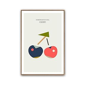 SIGNWIN Framed Canvas Wall Art Abstract Color Block...