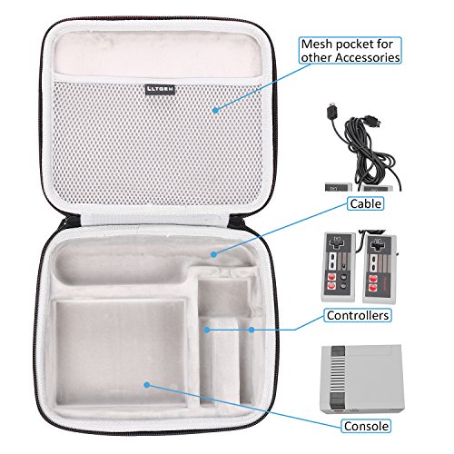 image for LTGEM NES Nintendo Entertainment System Classic Edition Case - Travel 