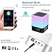 Alarm Clocks for Bedrooms, Hetyre Wireless Bluetooth Speaker with Night Light Bedside Lamp, 4000mAh Portable MP3 Player, Support TF and SD Card, Best for Kids Party