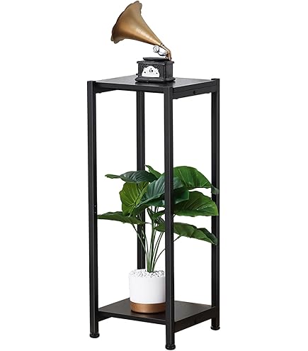 Todeco Porte Plante Interieur 6 Niveaux, Support Plantes En Métal, étagère Plante Interieur Support Pot De Fleurs Pour Salon Balcon Jardin Bureau