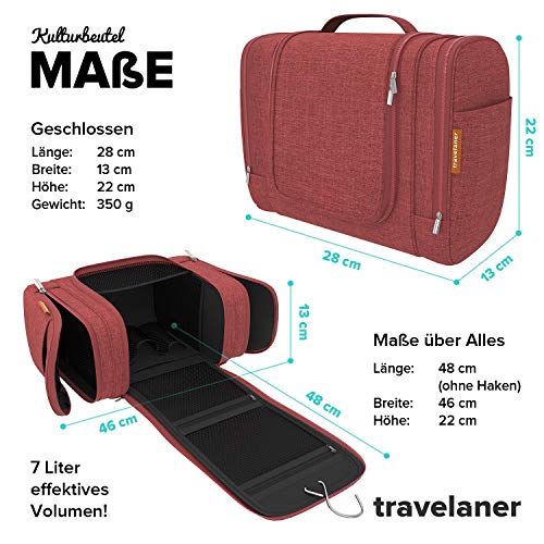 Kulturbeutel-DESIGN-2020-Kulturtasche-zum-Aufhngen-fr-Damen-Herren-Kinder-Groe-Kosmetiktasche-7-Liter-Stauraum-Waschtasche-fr-Mnner-Frauen-Waschbeutel-in-Premium-Qualitt-rot